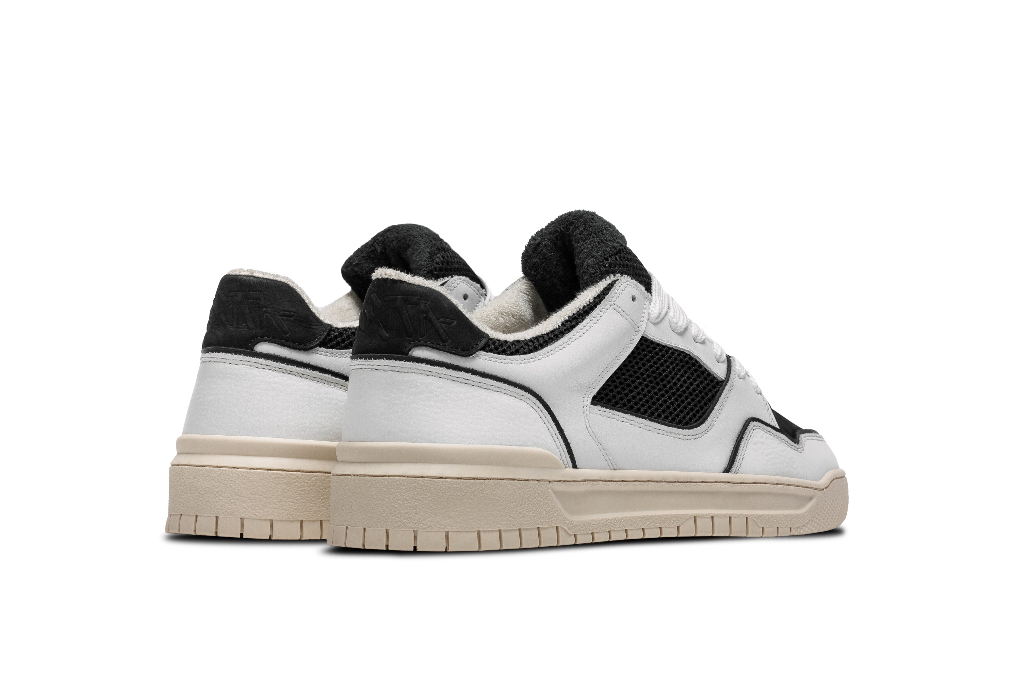 Men's Sneakers, NOSTA 0001 "ORCA" White/Black