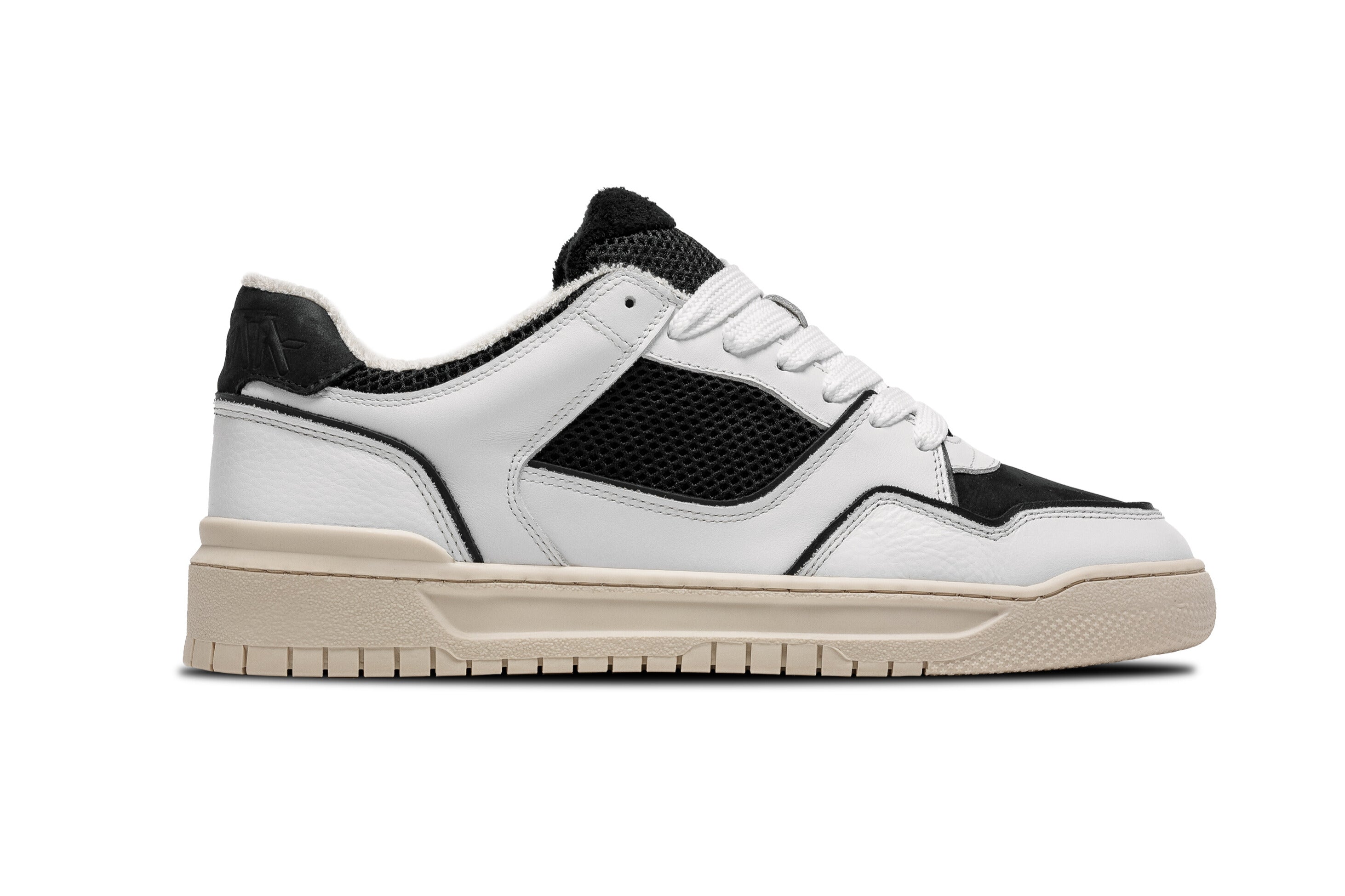 Men's Sneakers, NOSTA 0001 "ORCA" White/Black
