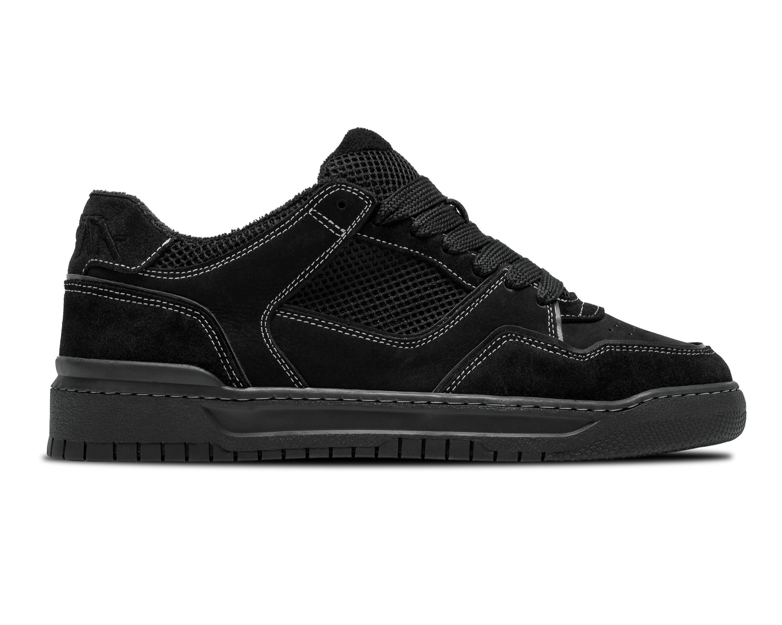 Men's Sneakers, 0001 "JET BLACK"